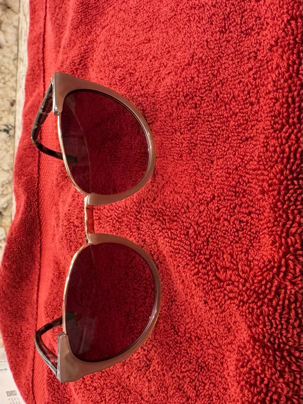 Ted Baker Stylish Women's Round Sunglasses in Rose Gold